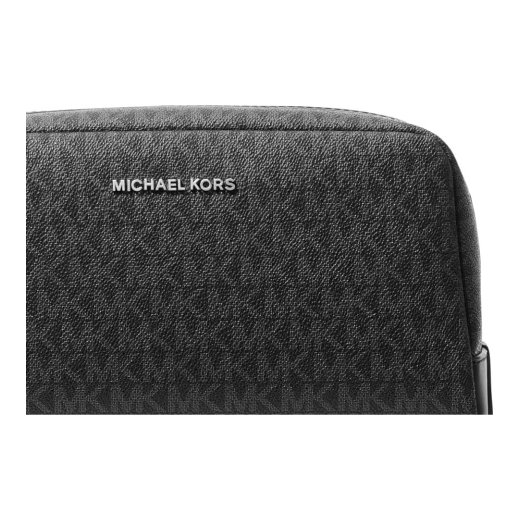 Michael Kors Monogram Travel Pouch - Black