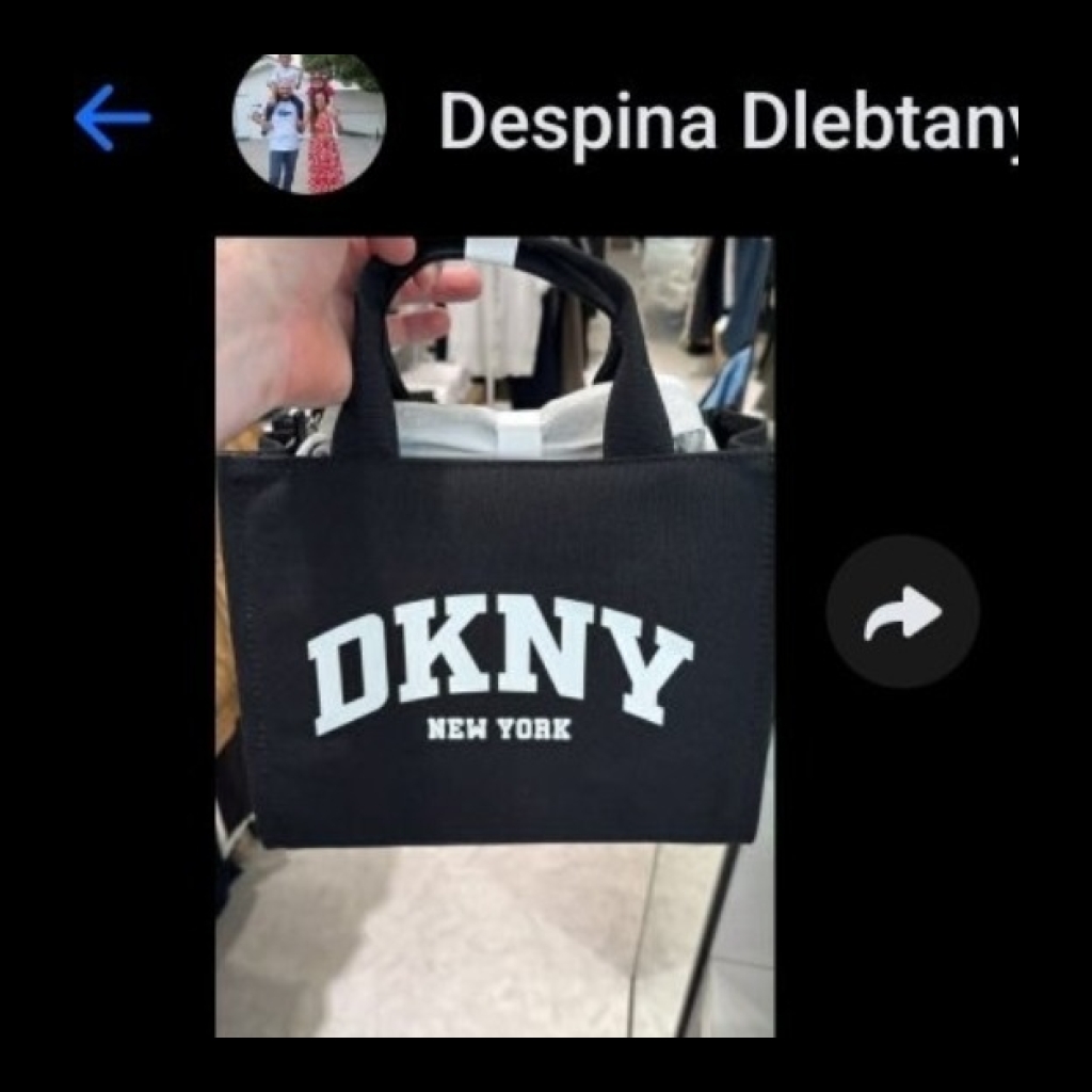 DKNY Mini Tote Bag - Black