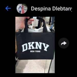 DKNY Mini Tote Bag - Black