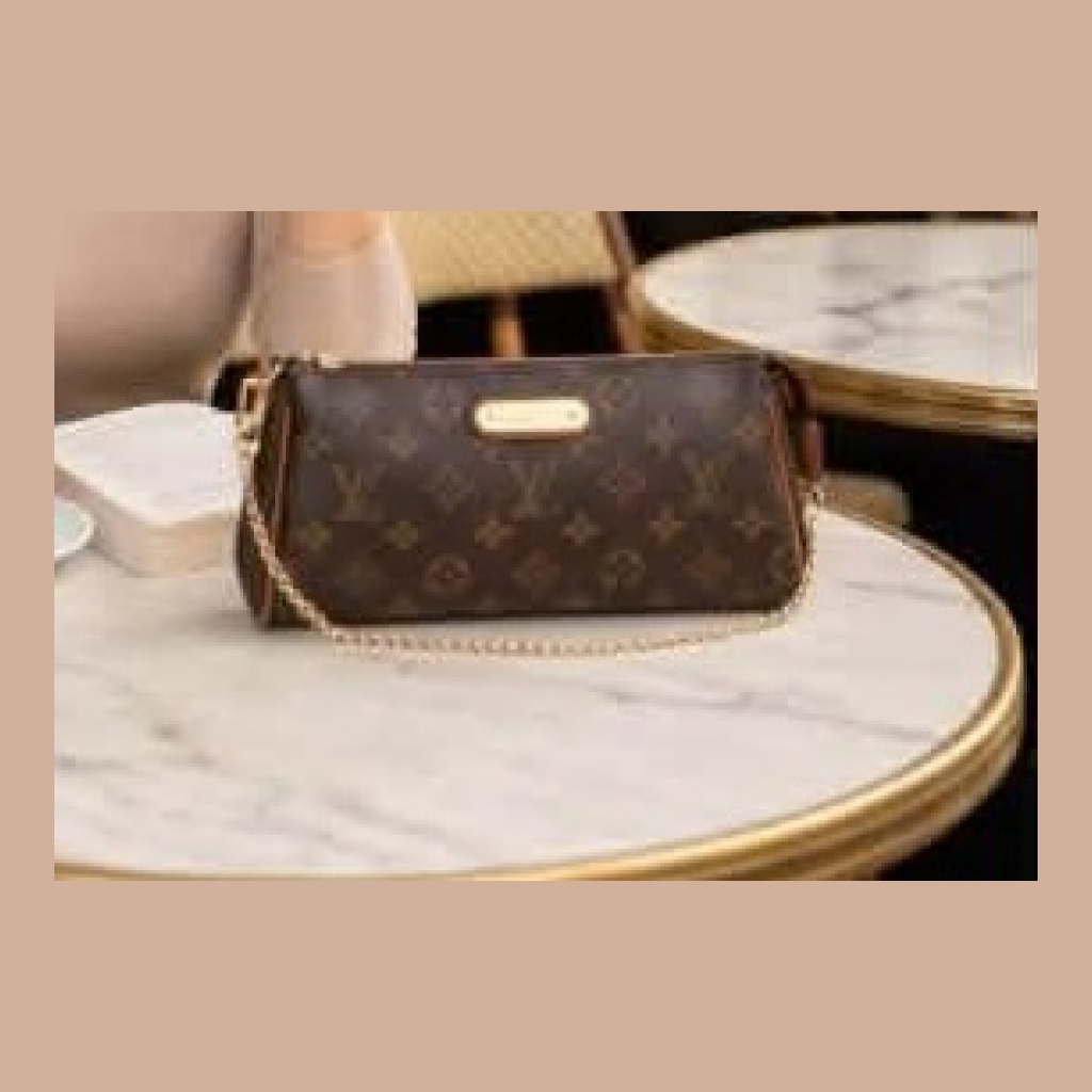 Louis Vuitton Monogram Pochette Accessoires Handbag - Dark Brown Monogram
