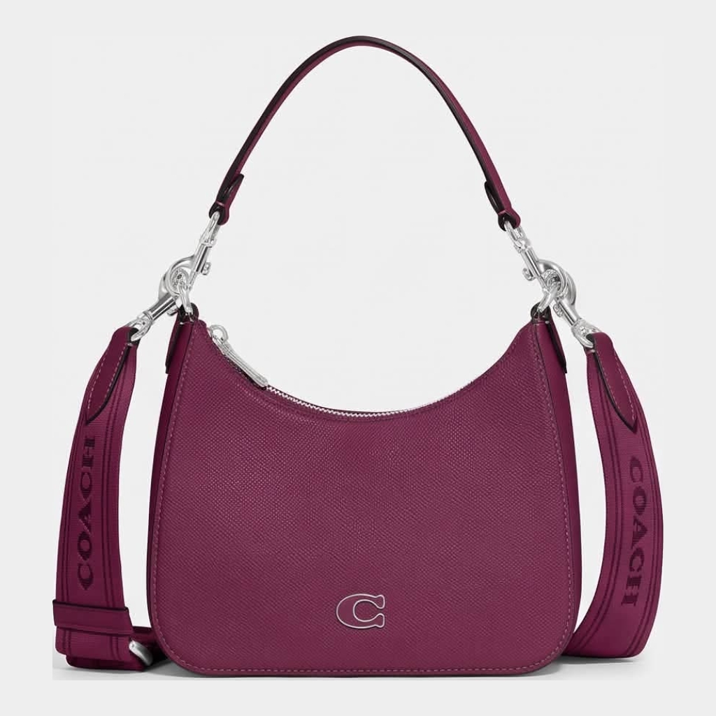 Coach Hobo Shoulder Bag - Deep Purple