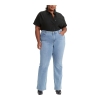 315 Shaping Mid Rise Lightweight Bootcut Jeans - Lapis Topic - Image 3