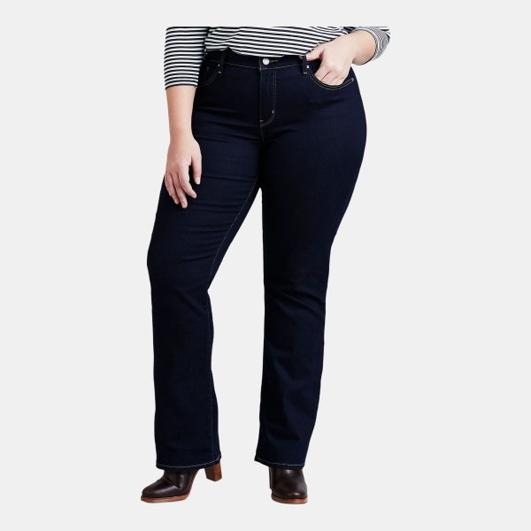 315 Shaping Mid Rise Lightweight Bootcut Jeans - Darkest Sky