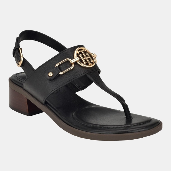 Tommy Hilfiger Women's Ezmeai Block Heeled Sandal