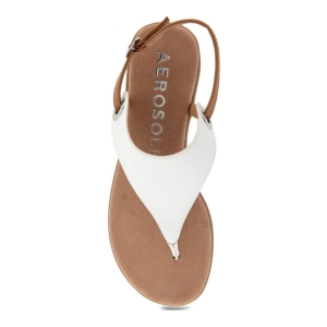 Women's Conclusion Round Toe Sandals - White - Image 5