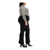 315 Shaping Mid Rise Lightweight Bootcut Jeans - Soft Black - Image 4