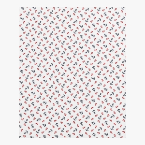Tommy Hilfiger Printed 200-Thread Count Cotton Percale 3-Pc. Sheet Set, Twin - Atlantic Anchors - Image 5