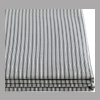 Tommy Hilfiger Printed 200-Thread Count Cotton Percale 3-Pc. Sheet Set, Twin - Highland Ticking Stripe Navy - Image 7