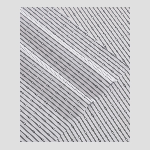 Tommy Hilfiger Printed 200-Thread Count Cotton Percale 3-Pc. Sheet Set, Twin - Monogram Navy - Image 4