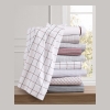 Tommy Hilfiger Printed 200-Thread Count Cotton Percale 3-Pc. Sheet Set, Twin - Monogram Pastel Blue - Image 8