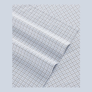 Tommy Hilfiger Printed 200-Thread Count Cotton Percale 3-Pc. Sheet Set, Twin - New England Plaid Blue - Image 9