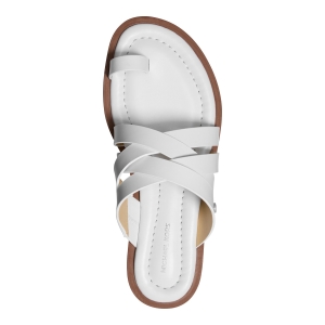 Michael Kors Nora Toe Ring Leather Sandals - Image 4