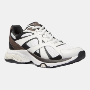 Michael Kors Men's Leo Suede Mixed-Media Trainers
