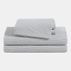Tommy Hilfiger Printed 200-Thread Count Cotton Percale 3-Pc. Sheet Set, Twin - Ithaca Stripe Dark Green