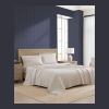 Tommy Hilfiger Printed 200-Thread Count Cotton Percale 3-Pc. Sheet Set, Twin - Effortless Stripe Beige - Image 3