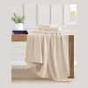Tommy Hilfiger Solid Plush Blanket, Full/Queen - Ivory - Image 4