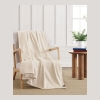 Tommy Hilfiger Solid Plush Blanket, Full/Queen - Ivory - Image 5