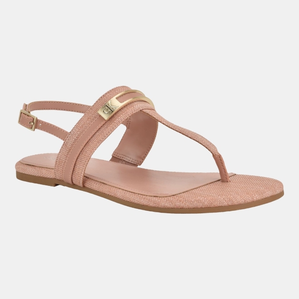 Calvin Klein Women's Bettia Flat Slingback Sandals - Light Pink