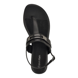 Calvin Klein Women's Bettia Flat Slingback Sandals - Black - Image 5