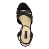 Women's Wilda Criss-Cross High Stiletto Platform Sandals - Black - Image 5