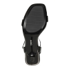 DKNY Women's Noland Ankle Strap Dress Sandals - Black Embossed Patent - Image 6