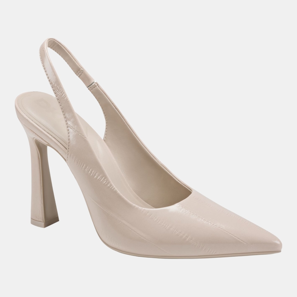 DKNY Women's Caytina Pointed Toe Slingback Pumps - Taupe Eel