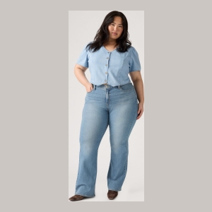 315 Shaping Mid Rise Lightweight Bootcut Jeans - Camp Denim Plus - Image 3