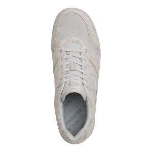 Coach Men's Signature Coated Soho Lace-Up Shoes - White - Image 5