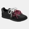 DKNY Women's Arianna Lace-Up Sneakers - Black