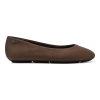 DKNY Women's Moonira Round Toe Ballet Flats - Walnut - Image 6