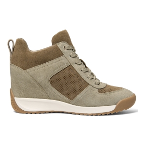 Women's Nikko S2 Lace-Up Trainers Sneakers - Dusty Sage Multi Suede - Image 3
