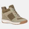 Women's Nikko Lace-Up Trainers Sneakers - Dusty Sage Multi Suede