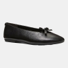MICHAEL Women's Marie Flex Ballet Flats - Black Leather