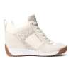 Women's Nikko Lace-Up Trainers Sneakers - Vanilla Suede - Image 3