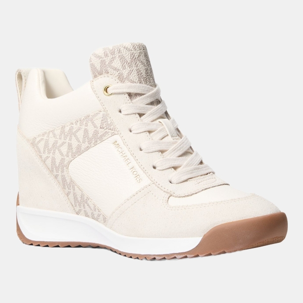 Women's Nikko Lace-Up Trainers Sneakers - Vanilla Suede