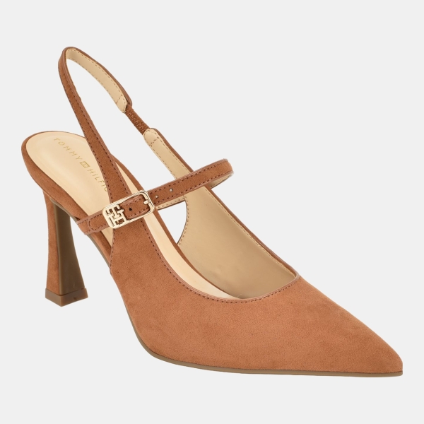 Tommy Hilfiger Women's Dearie Mary Jane Slingback Pumps - Medium Brown