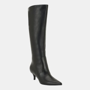 Tommy Hilfiger Women's Derisa Tall Kitten Heel Dress Boots - Black