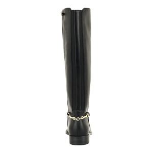 Tommy Hilfiger Women's Marlay Tall Harness Riding Boot - Black - Image 4