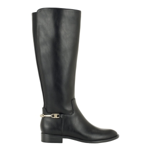 Tommy Hilfiger Women's Marlay Tall Wide Calf Harness Riding Boot - Image 3