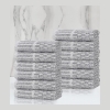 Juno Cotton Blend 12-Piece Wash Cloth Set - Charcoal - Image 5