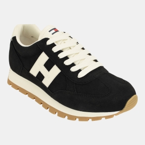 Tommy Hilfiger Women's Hatina Chunky Sole Lace-Up Sneakers - Black/White