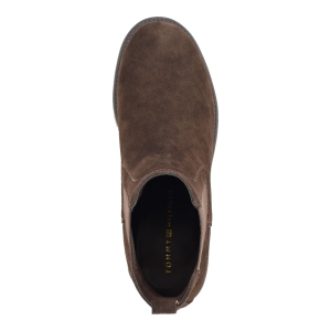 Tommy Hilfiger Women's Valma Chelsea Lug Sole Booties - Dark Brown - Image 5