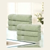 Venice Cotton 6-Piece Towel Set - Green - Image 5