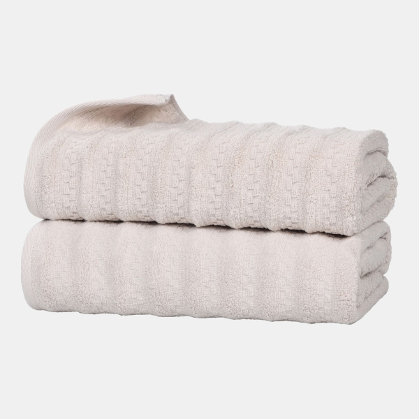 Zuma Cotton 6-Piece Towel Set - Silver