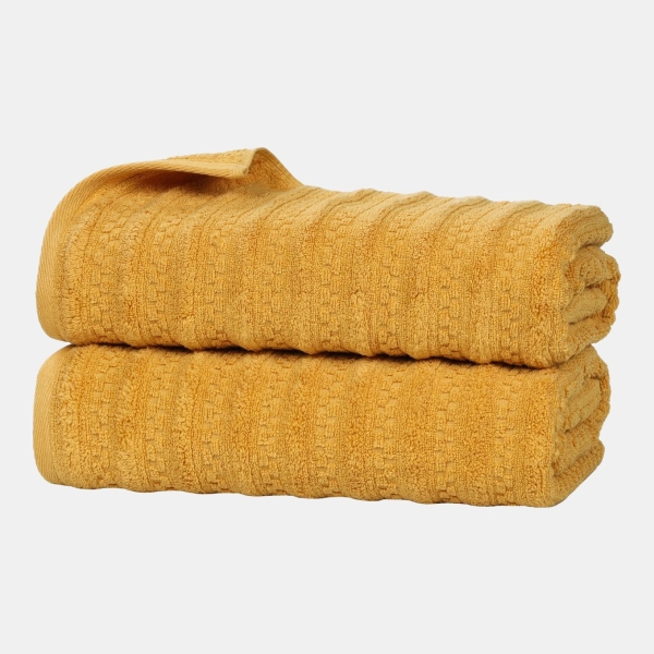 Zuma Cotton 6-Piece Towel Set - Gold