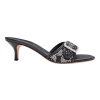 Coach Women's Margot Slip-On Kitten Heel Sandals - Crystal Signature/Black Denim - Image 3