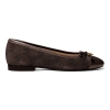 Women's Piper Flex Almond Toe Ballet Flats - Chocolate Suede - Image 3