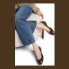 Women's Piper Flex Almond Toe Ballet Flats - Chocolate Suede - Image 6