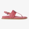 Michael Kors Outlet Carson Leather T-Strap Sandal - Image 3