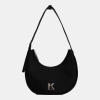 KL Jeans K logo half moon bag